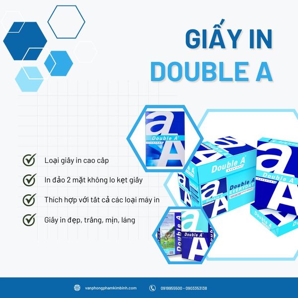 Giấy in DOUBLE A