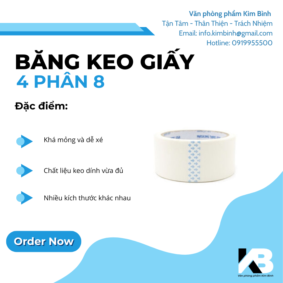 Băng keo trong 2.4P