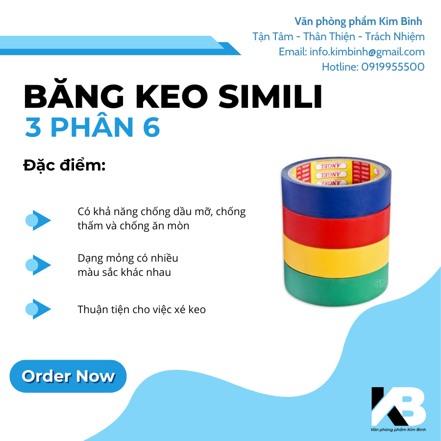 Băng keo simili 3.6P