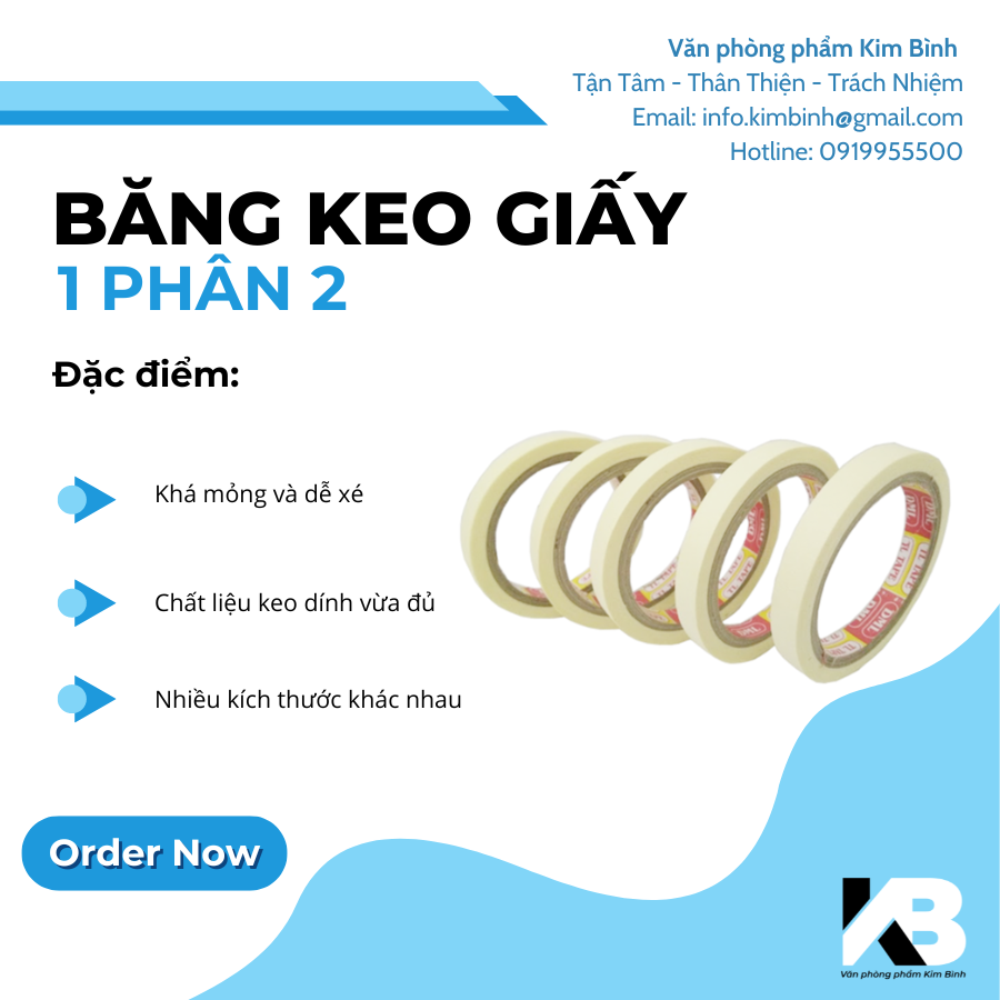 Băng keo 2 mặt 1.2P