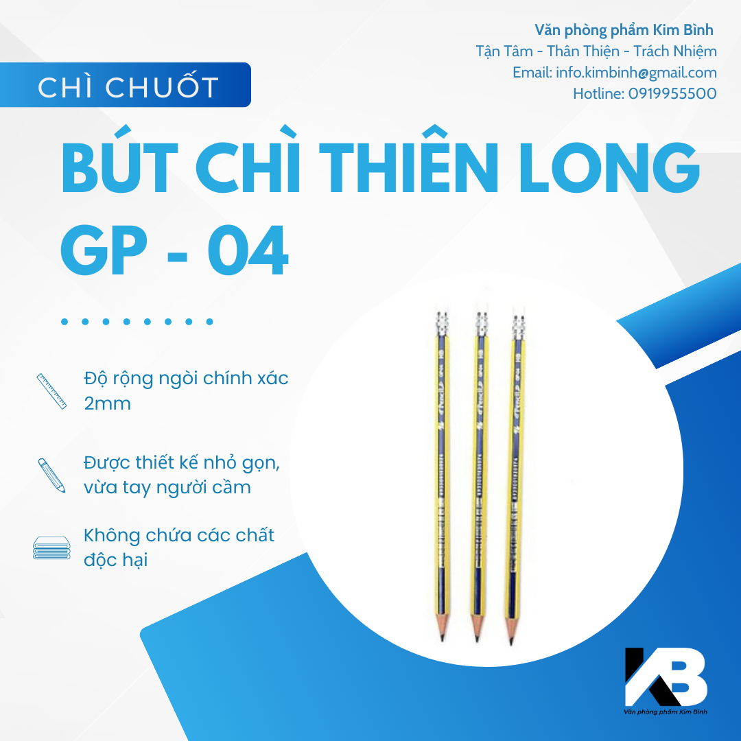 Bút chì Thiên Long GP - 04