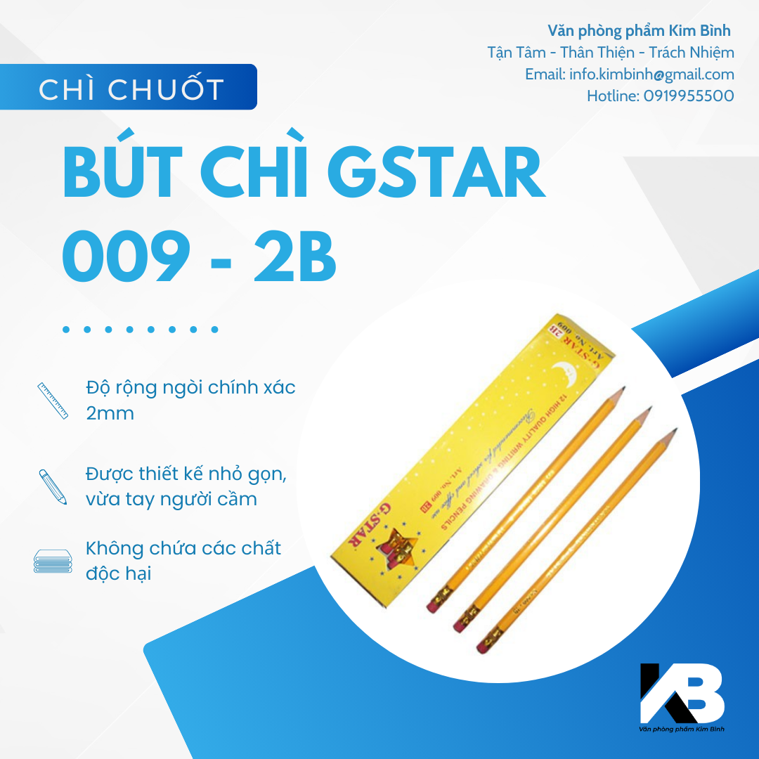 Bút chì GSTAR 009 - 2B