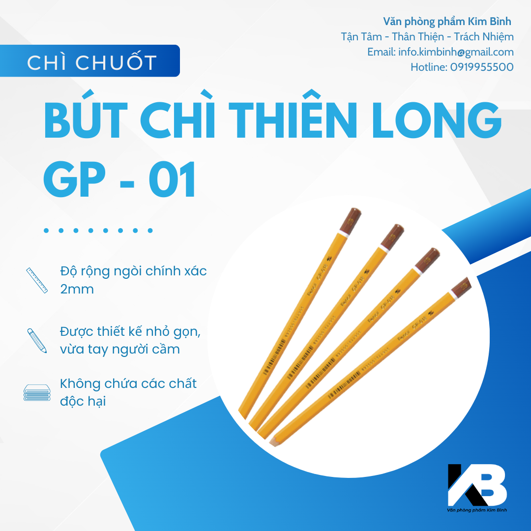 Bút chì Thiên Long GP - 01