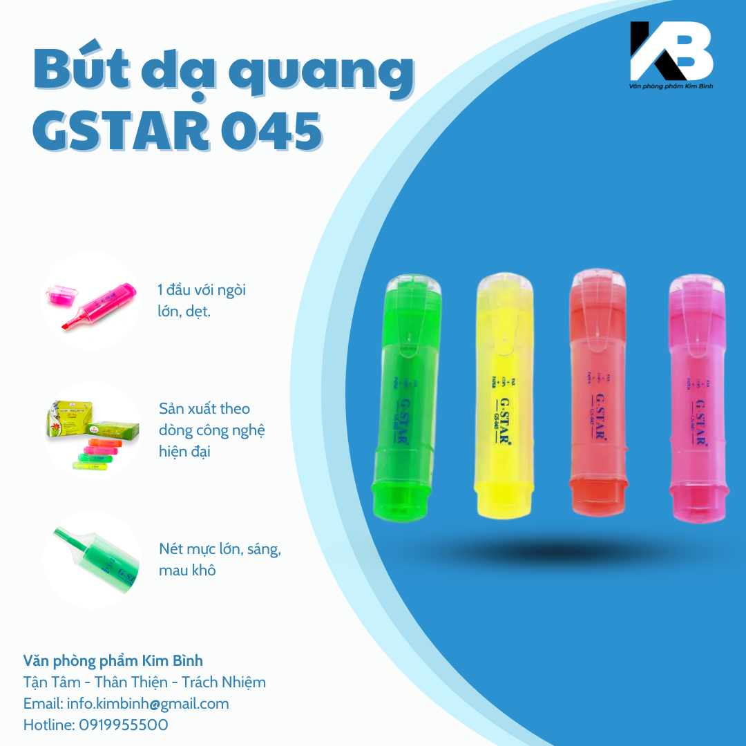 Bút dạ quang GSTAR 045