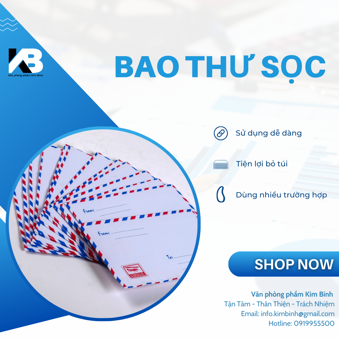 Bao thư A5 trắng