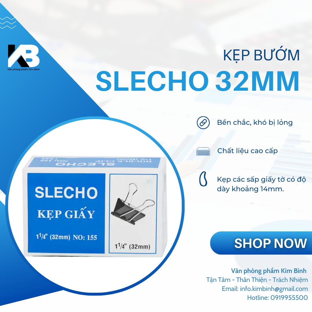 Kẹp bướm Slecho 32mm