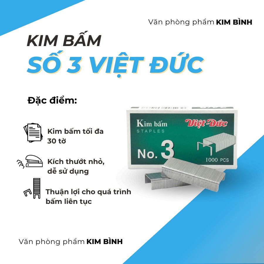 Kim bấm Số 3 VIỆT ĐỨC