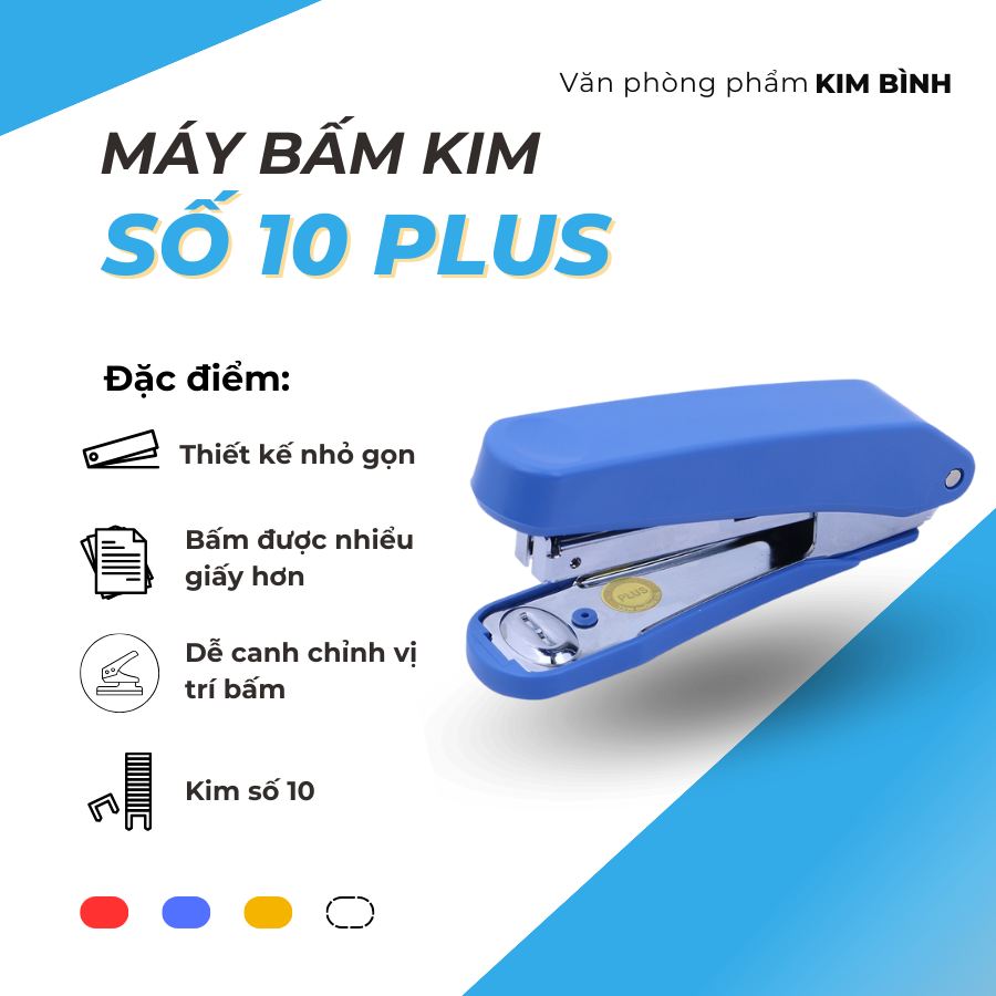 Máy bấm kim Số 10 PLUS