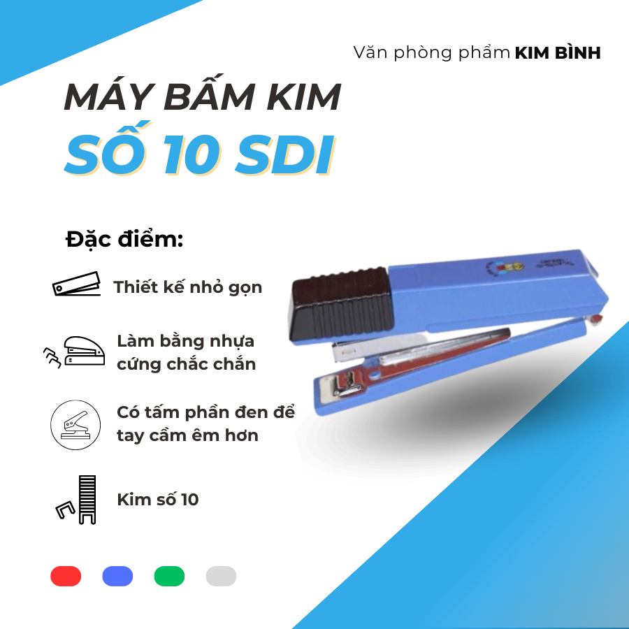 Máy bấm kim Số 10 SDI